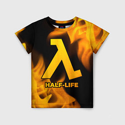 Детская футболка Half-Life - gold gradient