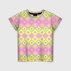 Детская футболка Pink yellow style