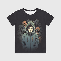 Детская футболка Крик страха