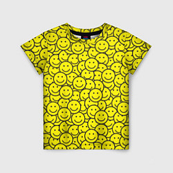 Детская футболка Счастливые смайлики