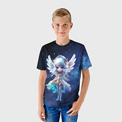 Футболка детская Симпатичная фея, цвет: 3D-принт — фото 2