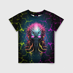 Детская футболка Alien - neon style