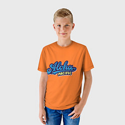 Футболка детская Aloha Pacific, цвет: 3D-принт — фото 2