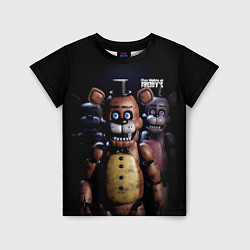 Детская футболка Five Nights at Freddys персонажи