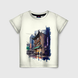 Детская футболка Улица ночных баров