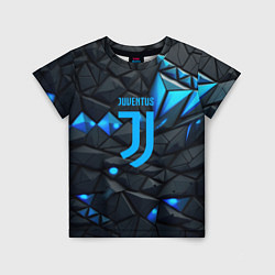 Детская футболка Blue logo Juventus