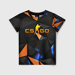 Детская футболка CSGO orange style