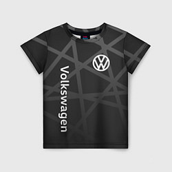 Футболка детская Volkswagen - classic black, цвет: 3D-принт