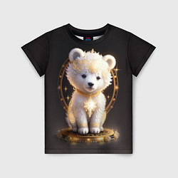 Детская футболка Белый медвежонок