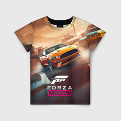 Футболка детская Forza Horizon race, цвет: 3D-принт