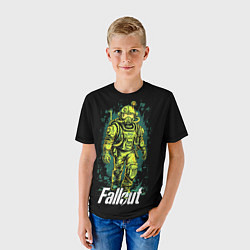 Футболка детская Fallout poster game, цвет: 3D-принт — фото 2