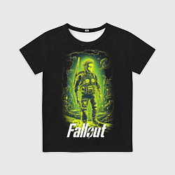 Футболка детская Fallout game poster style, цвет: 3D-принт