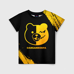 Детская футболка Danganronpa - gold gradient