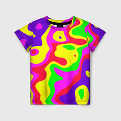 Детская футболка Абстракция пять цветов