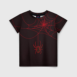Детская футболка Красная паутина