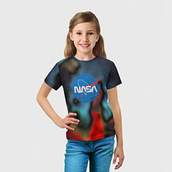Футболка детская Nasa space star collection, цвет: 3D-принт — фото 2