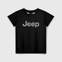 Детская футболка Jeep silver