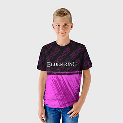 Футболка детская Elden Ring pro gaming: символ сверху, цвет: 3D-принт — фото 2