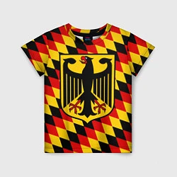 Футболка детская Germany, цвет: 3D-принт