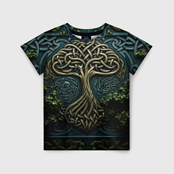 Детская футболка Дерево друидов