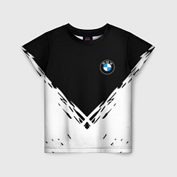 Детская футболка BMW стильная геометрия спорт