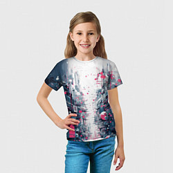 Футболка детская Пространственный хаос, цвет: 3D-принт — фото 2
