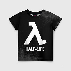 Детская футболка Half-Life glitch на темном фоне