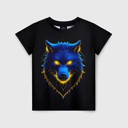 Детская футболка Синий хищник