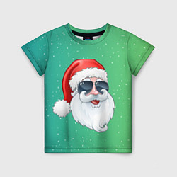 Детская футболка Дед Мороз в очках