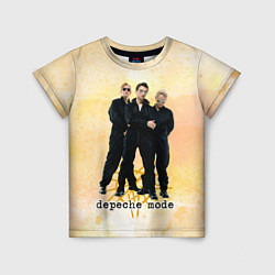 Футболка детская Depeche Mode - Universe band, цвет: 3D-принт