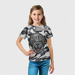 Футболка детская Время быть сильным, цвет: 3D-принт — фото 2
