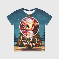 Детская футболка Кроха олицетворяющий зиму