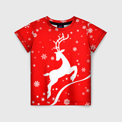 Детская футболка Christmas deer