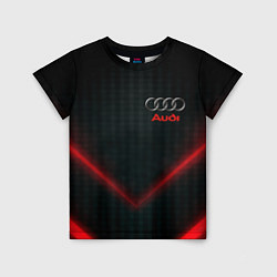 Детская футболка Audi stripes neon