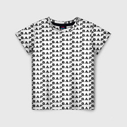 Детская футболка BAP kpop steel pattern