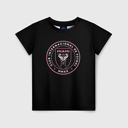 Футболка детская Inter miami fc club, цвет: 3D-принт