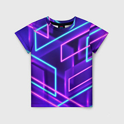 Детская футболка Neon Geometric