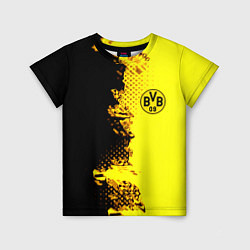 Детская футболка Borussia fc sport краски