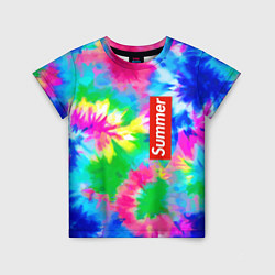Детская футболка Color abstraction - summer