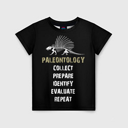 Футболка детская Paleontology dimetrodon, цвет: 3D-принт