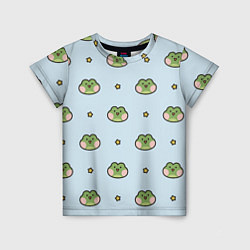 Детская футболка Паттерн с лягушками