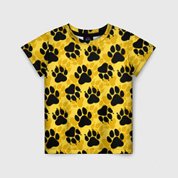Детская футболка Dogs paws