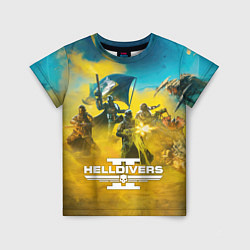 Футболка детская Helldivers 2: Confrontation, цвет: 3D-принт