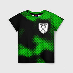Детская футболка West Ham sport halftone