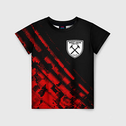 Детская футболка West Ham sport grunge