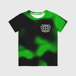 Детская футболка Bayer 04 sport halftone