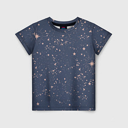 Детская футболка Космическое поле звёзд