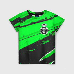 Детская футболка Real Madrid sport green