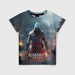 Футболка детская Assassins creed ночной город, цвет: 3D-принт