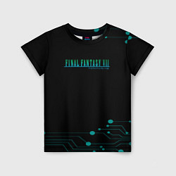 Футболка детская Final fantasy neon, цвет: 3D-принт
